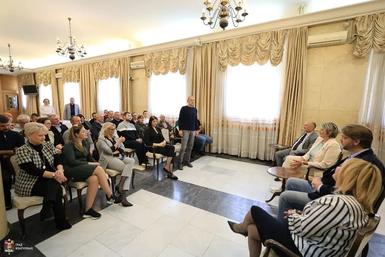 Farmers as Ambassadors of Šumadija – Reception with the Mayor After the Visit to Slovenia Farmers as Ambassadors of Šumadija – Reception with the Mayor After the Visit to Slovenia