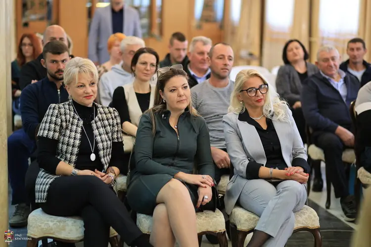 Farmers as Ambassadors of Šumadija – Reception with the Mayor After the Visit to Slovenia Farmers as Ambassadors of Šumadija – Reception with the Mayor After the Visit to Slovenia