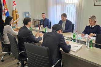 The Ambassador of Japan to the Republic of Serbia Visited Kragujevac