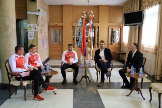 Prijem za boksere BK „Lukač“ nakon uspeha na Pojedinačnom prvenstvu Srbije