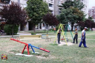 Rekonstrukcija i obnova dečijih igrališta u gradu