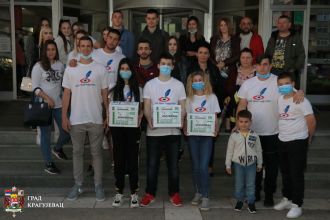 Покрет младих Крагујевчана предао листу Градској изборној комисији