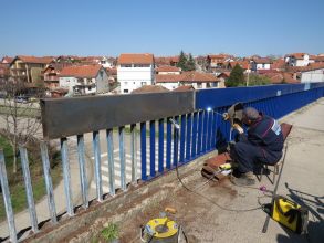 Обновљена заштитна ограда у насељу Сушица