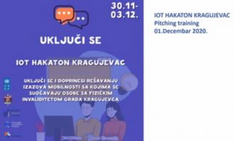 Proglašenjem pobednika završen virtuelni IoT Hakaton u Kragujevcu