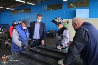 Podrška grada preduzeću Šumadija u proširenju proizvodnog programa