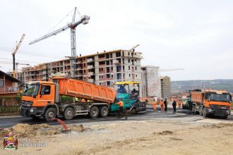 Radovi na saobraćajnoj infrastrukturi u naselju Denino brdo u završnoj fazi