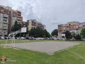 Аеродром добија нов кошаркашки терен