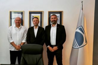 Predrag Stevović član Gradskog veća za sport u poseti Mostaru