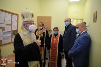 Освештане просторије прихватилишта „Свети Јоаким и Ана“