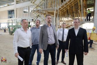 Gradonačelnik obišao radove na izgradnji nove fabrike Wacker Neuson