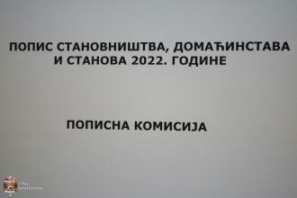 Počelo testiranje kandidata za izbor instruktora za sprovođenje Popisa stanovništva, domaćinstava i stanova 2022. godine