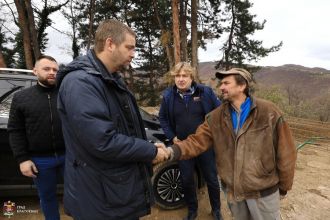 Gradonačelnik Nikola Dašić obišao porodicu Matić iz Ljubičevca